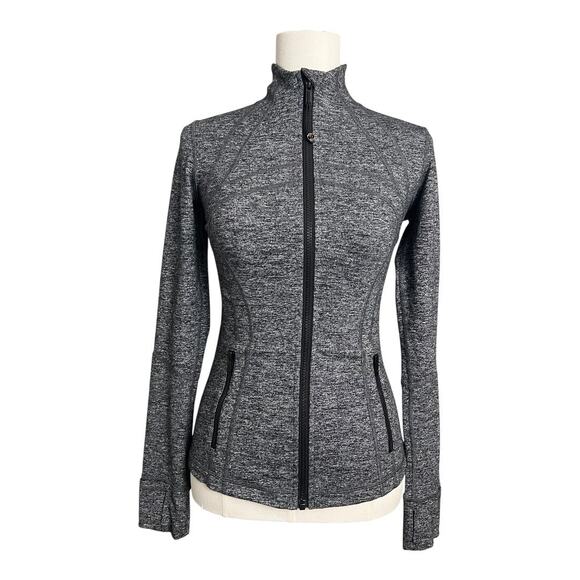 Lululemon Define Jacket sz 6 Gray Full Zip Athletic Workout Gym Sport Athleisure - Picture 1 of 8